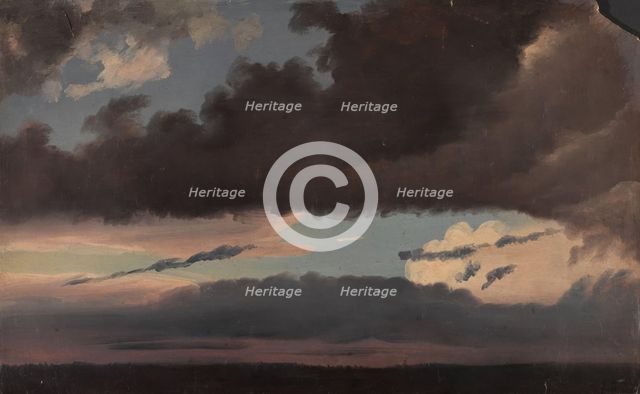 Cloud Study, 1839. Creator: Knud Baade.