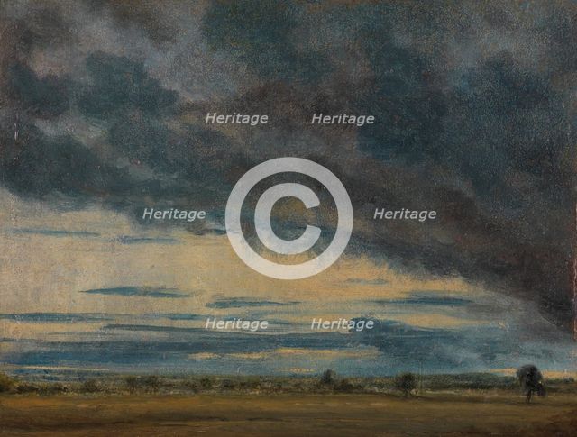 Cloud Study, ca. 1821. Creator: John Constable.