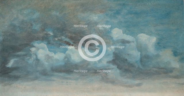 Cloud Study, between 1849 and 1855. Creator: Lionel Constable.