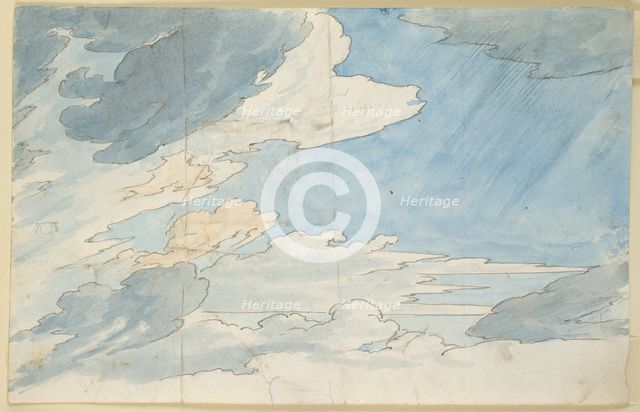 Cloud Study, c1816-1817. Creator: Carl Philipp Fohr.