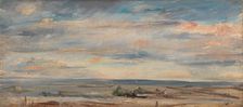 Cloud Study, Early Morning, Looking East from Hampstead, 1821. Creator: John Constable