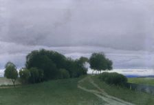 Cloudy evening, 1903. Creator: Ferdinand Brunner