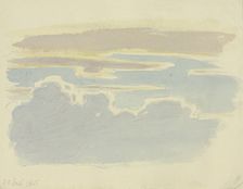 Clouds, 1865. Creator: Carl Theodor Reiffenstein