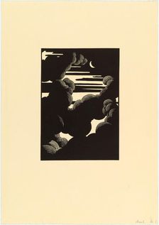 Clouds, 1894. Creator: Vallotton, Felix Edouard (1865-1925)