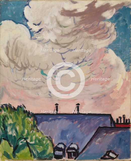 Clouds, 1910-1912. Creator: H Lyman Sayen.