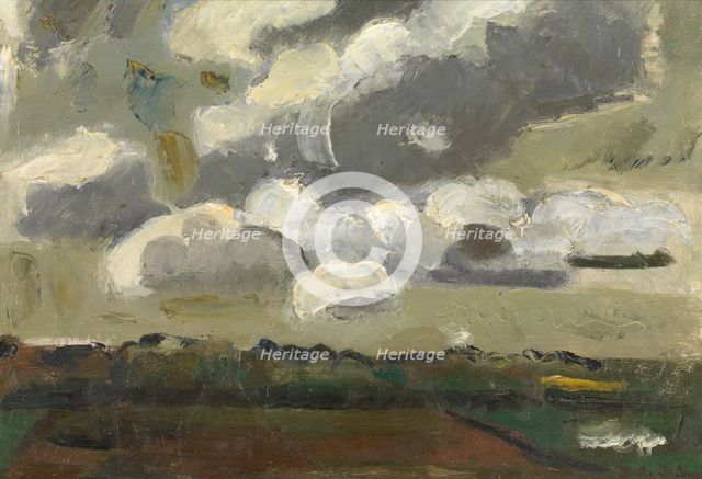 Clouds, 1933. Creator: Gustave De Smet.