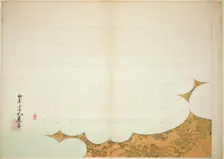 Clouds of Prince Genji, summer 1885. Creator: Shibata Zeshin