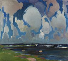 Clouds in Finland, 1908. Creator: Konrad Krzyzanowski