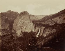 Cloud's Rest, Valley Of The Yosemite (No. 40), 1872. Creator: Eadweard J Muybridge