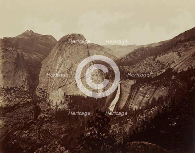 Cloud's Rest, Valley Of The Yosemite (No. 40), 1872. Creator: Eadweard J Muybridge.