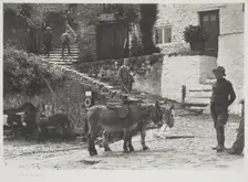 Clovelly. From the album: Photograph album - England, 1920s. Creator: Harry Moult