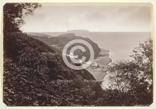 Clovelly from the Hobby, 1860/94. Creator: Francis Bedford.