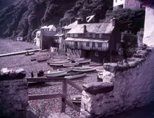 Clovelly Harbour, Devon, c1955. Creator: Arthur Charles Kirby Ware