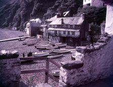 Clovelly Harbour, Devon, c1955. Creator: Arthur Charles Kirby Ware
