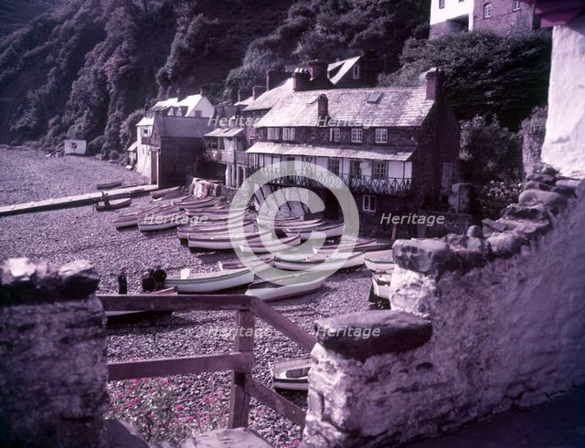 Clovelly Harbour, Devon, c1955. Creator: Arthur Charles Kirby Ware.