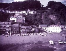 Clovelly Harbour, Devon, c1955. Creator: Arthur Charles Kirby Ware