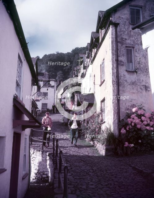 Clovelly High Street, Devon, c1955. Creator: Arthur Charles Kirby Ware.