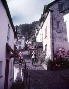 Clovelly High Street, Devon, c1955. Creator: Arthur Charles Kirby Ware