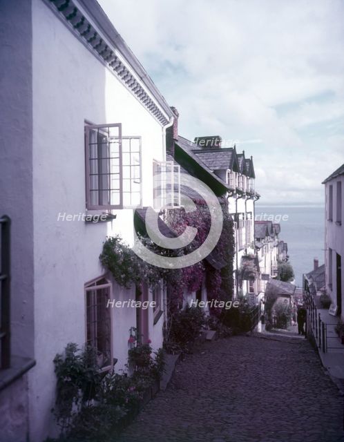 Clovelly High Street, Devon, c1955. Creator: Arthur Charles Kirby Ware.