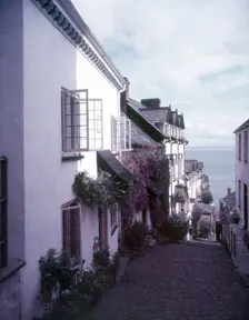 Clovelly High Street, Devon, c1955. Creator: Arthur Charles Kirby Ware
