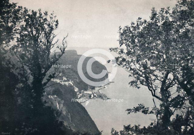 'Clovelly - View from Hobby Drive', 1895. Artist: Unknown.