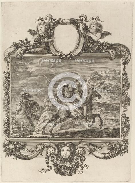 Clovis and Clotilda. Creator: Stefano della Bella.