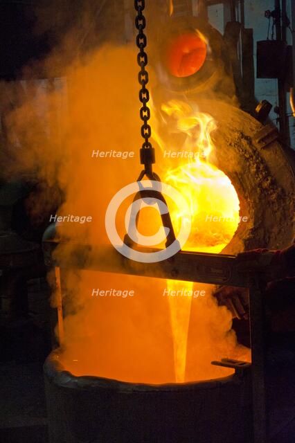 Crucible, Whitechapel Bell Foundry, 32-34 Whitechapel Road, Tower Hamlets, London, c2010 Artist: Derek Kendall.