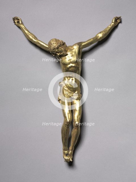 Crucified Christ, 1600s or 1700s. Creator: Giambologna (Flemish, 1529-1608), cast after a model by.