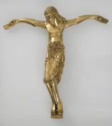 Crucified Christ, German, ca. 1150. Creator: Unknown
