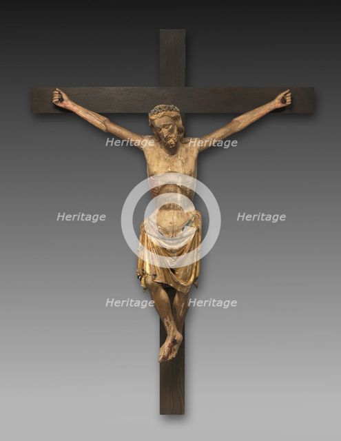 Crucified Christ, late 1300s. Creator: Unknown.