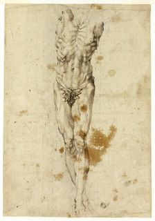Crucified Christ or Marsyas, 1585/95. Creator: Unknown