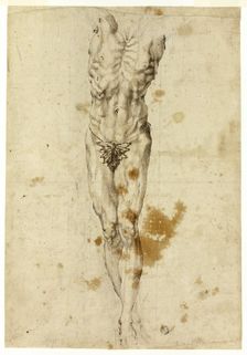 Crucified Christ or Marsyas, 1585/95. Creator: Unknown