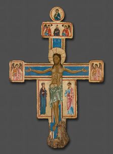 Crucifix, 1230/40. Creator: Master of the Bigallo Crucifix