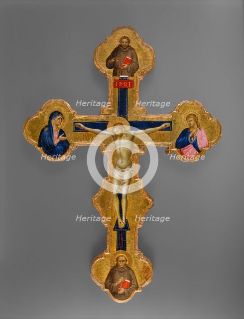 Crucifix, 1370-75. Creator: Silvestro dei Gherarducci.