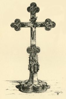 Crucifix, (1881). Creator: W. M. McGill