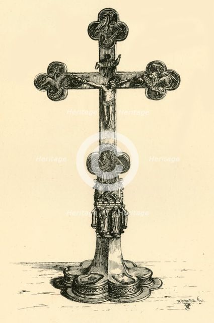 Crucifix, (1881).  Creator: W. M. McGill.
