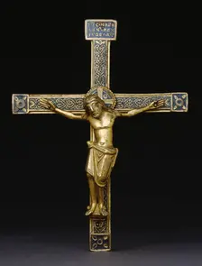 Crucifix, About 1150. Creator: Unknown