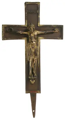 Crucifix, German, 1125-50. Creator: Unknown