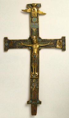 Crucifix, French, 13th century. Creator: Unknown