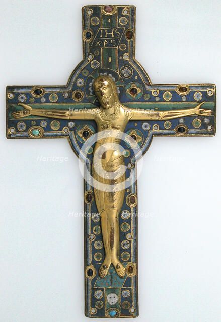 Crucifix, French, mid-13th century. Creator: Unknown.