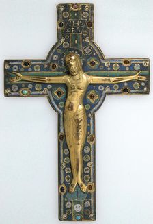 Crucifix, French, mid-13th century. Creator: Unknown