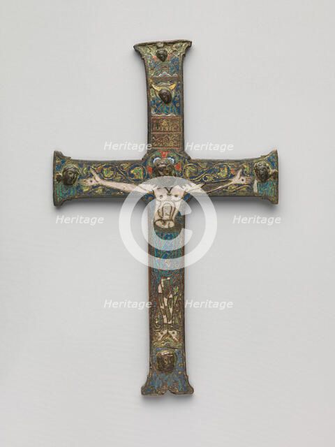 Crucifix, French, ca. 1180-90. Creator: Unknown.