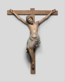 Crucifix, French, ca. 1300. Creator: Unknown