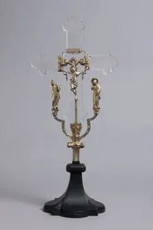 Crucifix, Italian, 14th century. Creator: Unknown