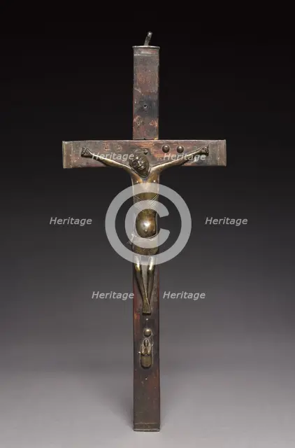 Crucifix , late 1800s-early 1900s. Creator: Unknown.