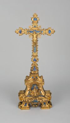 Crucifix, Naples, c. 1700/35. Creator: Unknown
