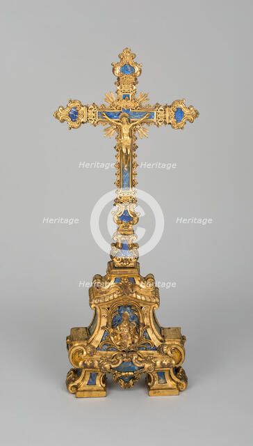 Crucifix, Naples, c. 1700/35. Creator: Unknown.