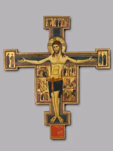 Crucifix with Scenes of the Passion, c. 1230-40. Creator: Unknown