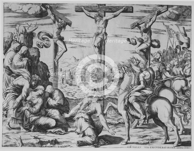 Crucifixion, 1541., 1541. Creator: Anon.
