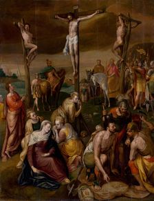 Crucifixion, 1560 - 1570. Creator: Circle of Frans Floris